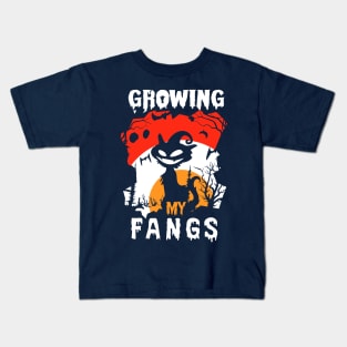 Growing My Fangs Kids T-Shirt